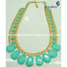Indian Style Gold Plated Diamond Necklace (XJW2118)